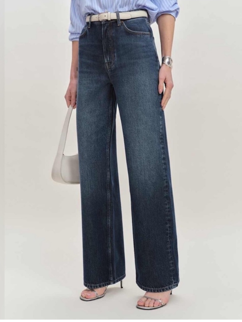 REFORMATION WES Jean - Dark Wash Size 26